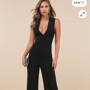 LuLus Black Jumpsuit